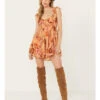 Free People Women's Vernon Mini Dress -Deals Wild Cowgirl Style Store 2000392157 800 P1