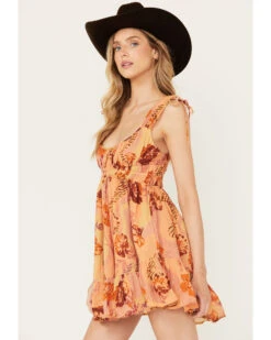 Free People Women's Vernon Mini Dress -Deals Wild Cowgirl Style Store 2000392157 800 P2