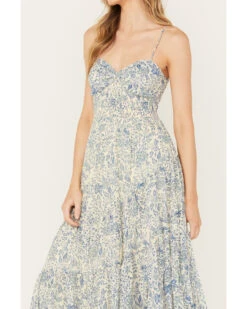 Free People Women's Sundrenched Floral Print Sleeveless Maxi Dress 8 Free People Women's Sundrenched Floral Print Sleeveless Maxi Dress -Deals Wild Cowgirl Style Store 2000392162 400 P3