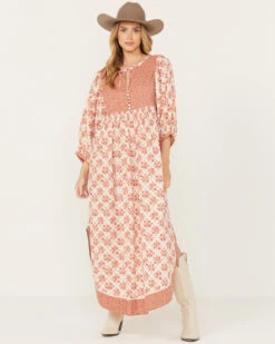 Free People Women's Hazy Maisy Maxi Dress -Deals Wild Cowgirl Style Store 2000392165 650 P1