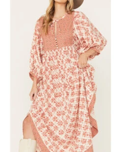 Free People Women's Hazy Maisy Maxi Dress -Deals Wild Cowgirl Style Store 2000392165 650 P3