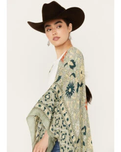 Free People Women's Magic Dance Kimono 9 Free People Women's Magic Dance Kimono -Deals Wild Cowgirl Style Store 2000392246 343 P2