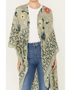 Free People Women's Magic Dance Kimono 8 Free People Women's Magic Dance Kimono -Deals Wild Cowgirl Style Store 2000392246 343 P3