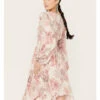 Beyond The Radar Women's Print Hanky Hem Dress -Deals Wild Cowgirl Style Store 2000392309 900 P4