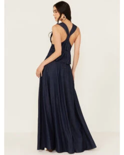 Free People Women's Dark Wash Clean Coastal Denim Set -Deals Wild Cowgirl Style Store 2000395773 416 P4